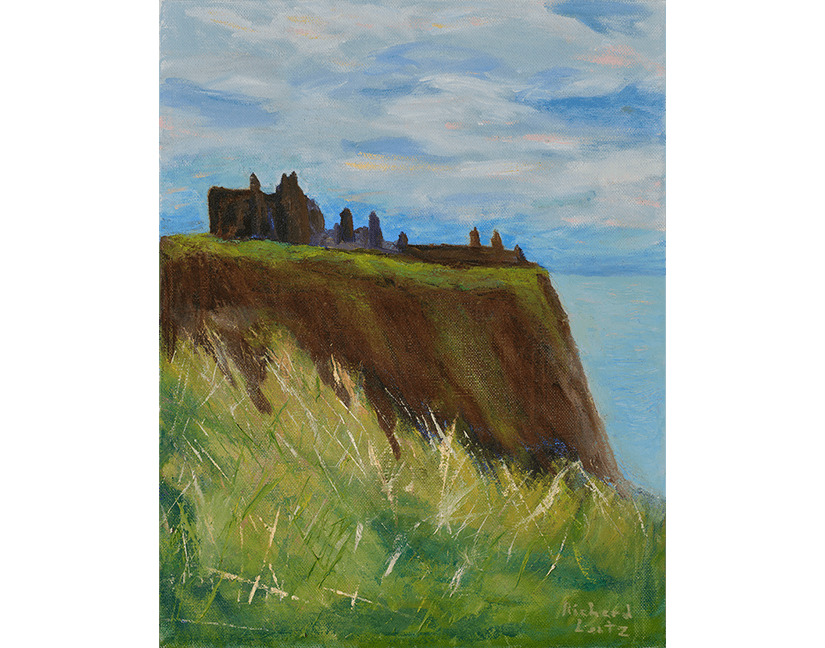 Donnottar Castle Scotland 11 x 14